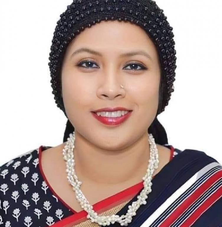 গাজীপুর-৩ আসনের সংসদ সদস্য রুমানা আলী টুসি।